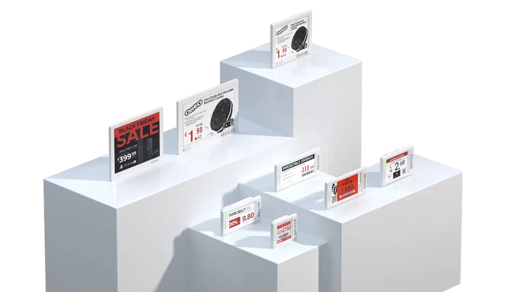 電子棚札（ESL）は価格表示だけではない？小売店舗での活用方法をご紹介します