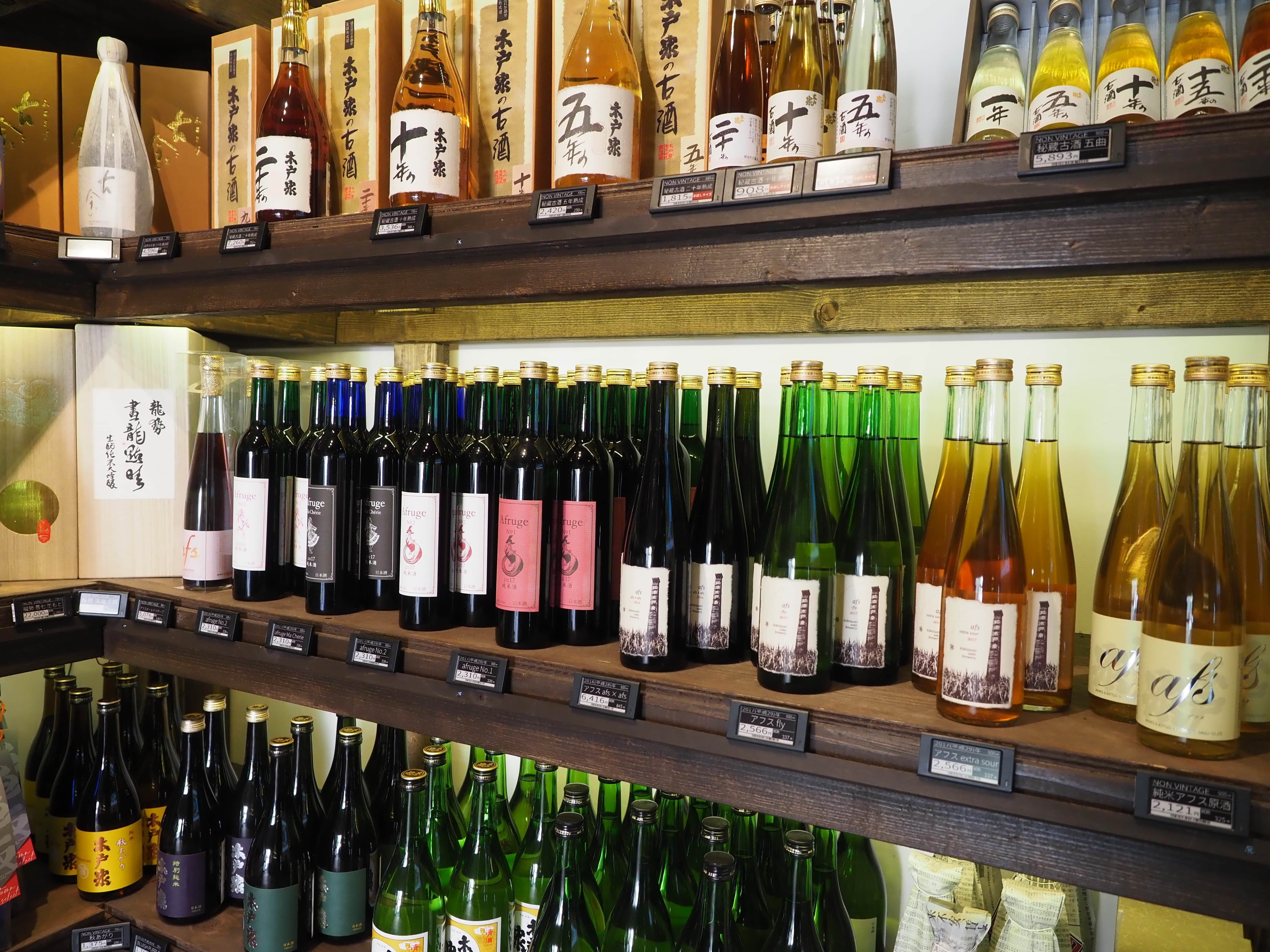 酒屋さんでの電子棚札活用事例